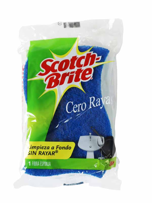 Fibra Esponja Scotch Brite Grande Limon